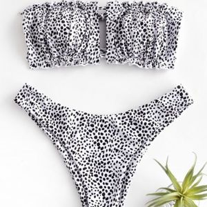 Black and White Bikini